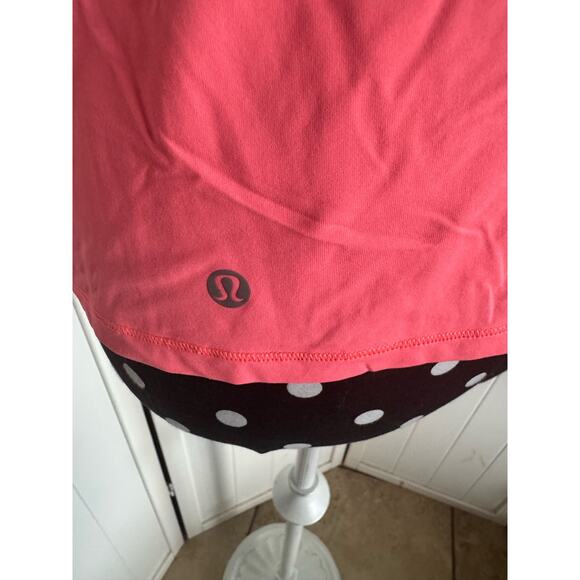 Lululemon Womens Tank Sz 6 City Sky Run By Grapefruit Mesh Most Popular RARE - Picture 14 of 16